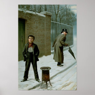 Der Schneeball - schuldig oder nicht schuldig Poster