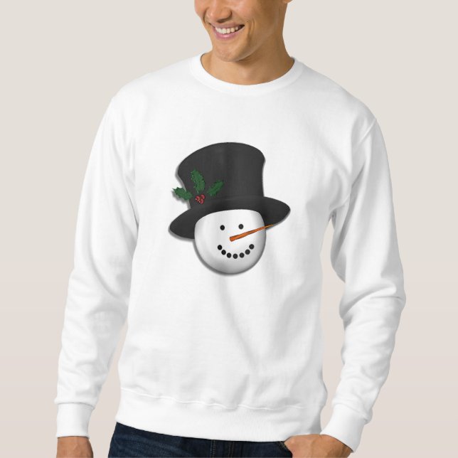 Der Schneemann-Sweatshirt KRW-Kindes Sweatshirt (Vorderseite)