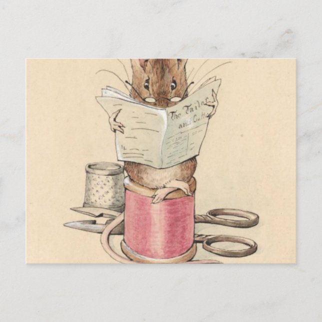 Der Schneider von Gloucester - Frontispiece - Beat Postkarte (Vorderseite)