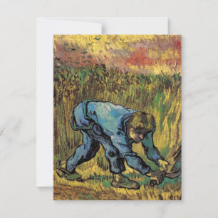 Der Schnitter mit Sichel von Vincent van Gogh