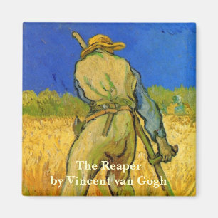 Der Schnitter (nach Millet) von Vincent van Gogh Magnet
