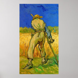 Der Schnitter (nach Millet) von Vincent van Gogh Poster