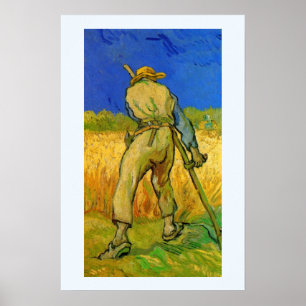Der Schnitter (nach Millet) von Vincent van Gogh Poster
