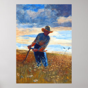 Der Schnitter Winslow Homer 1878 Poster