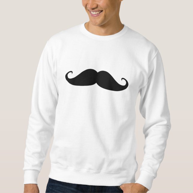 Der Schnurrbart Sweatshirt (Vorderseite)