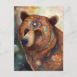 Der schöne Bär Postkarte