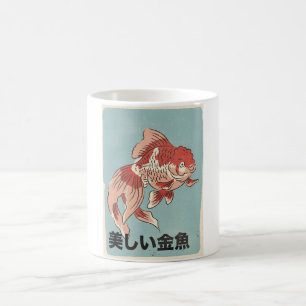 Der schöne Goldfisch Kaffeetasse