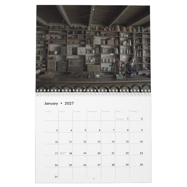 Der schöne Kalender der alten Zeiten (Jan 2027)