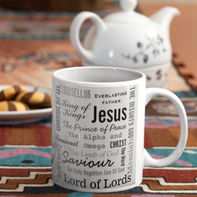Der schöne Name Jesu Kaffeetasse (Von Creator hochgeladen)