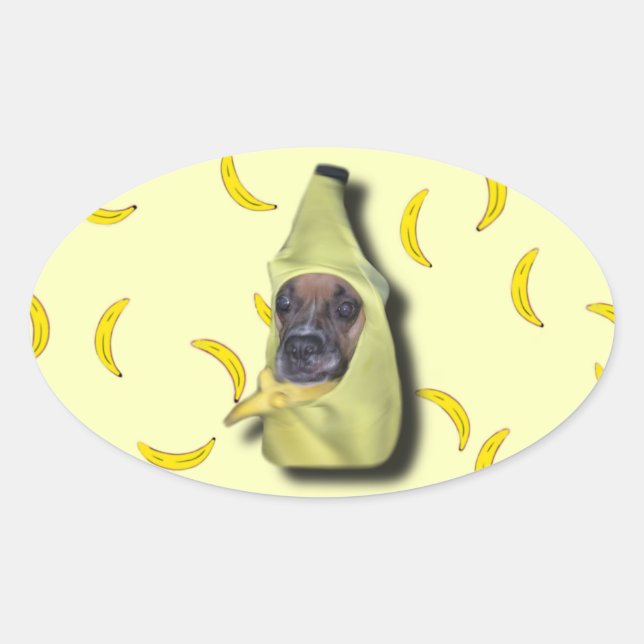 Der schöne Sticker für den Bean Dog (Vorderseite)