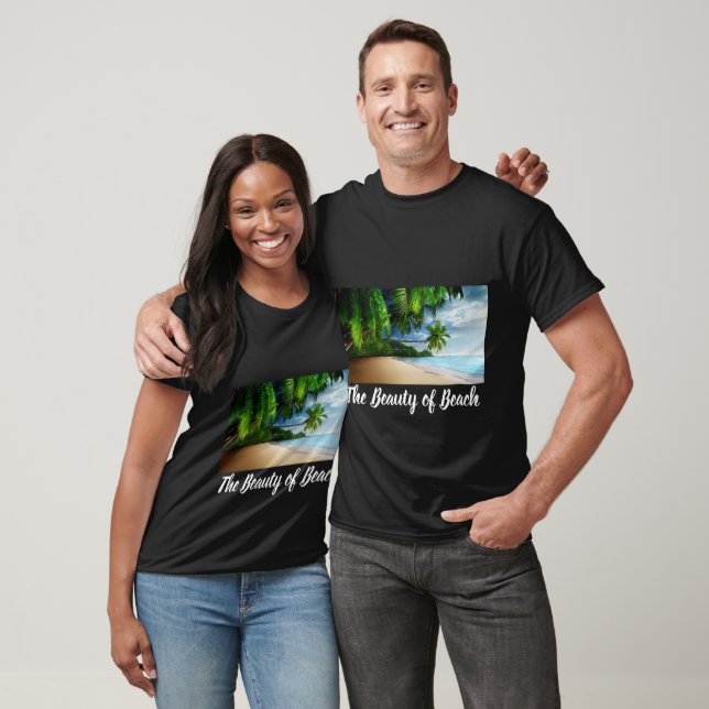 Der schöne Strand T-Shirt (Unisex)