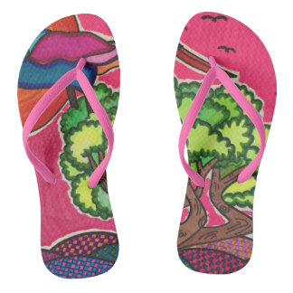 Der schöne Tag Flip Flops