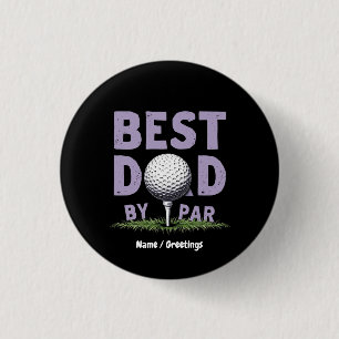 Der schönste Vater von Par Shirt Perfect Vatertag Button