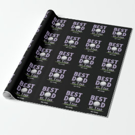 Der schönste Vater von Par Shirt Perfect Vatertag Geschenkpapier