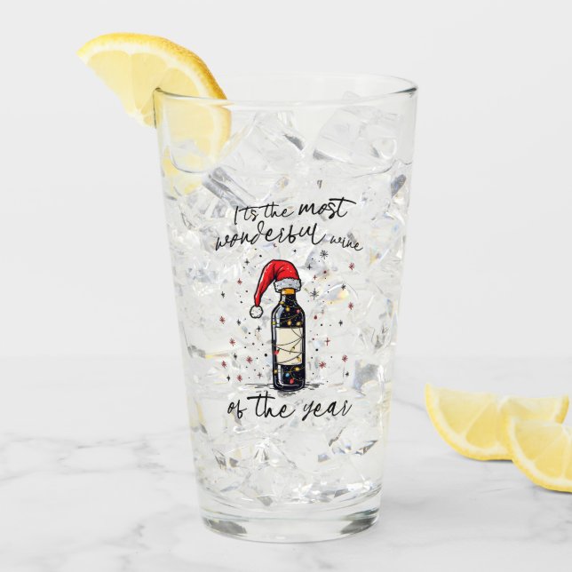 Der schönste Wein des Jahres Glas (Vorderseite Ice)