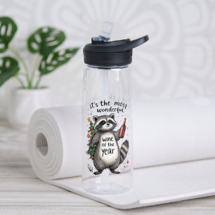 Der schönste Wein des Jahres Raccoon Trinkflasche