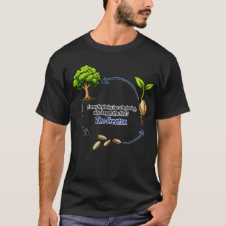 Der Schöpfer – Nachdenkliche Philosophische Natur T-Shirt
