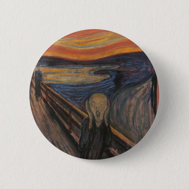 Der Schrei Button (Vorderseite)