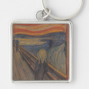 Der Schrei der Natur von Edvard Munch 1893 Schlüsselanhänger