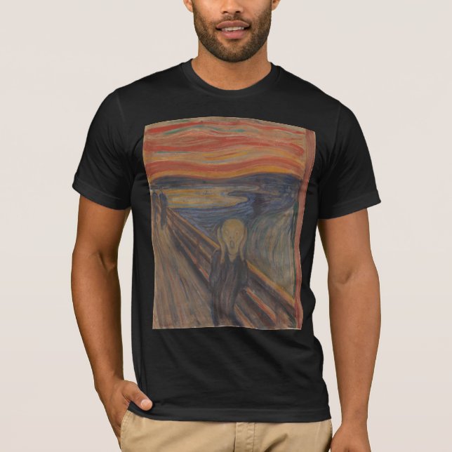 Der Schrei der Natur von Edvard Munch 1893 T-Shirt (Vorderseite)