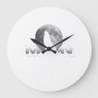 der Schrei des Wolfes unter dem Vollmond