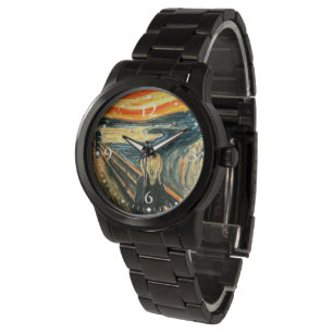 Der Schrei durch Edvard Munch Armbanduhr