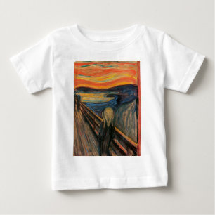Der Schrei durch Edvard Munch Baby T-shirt