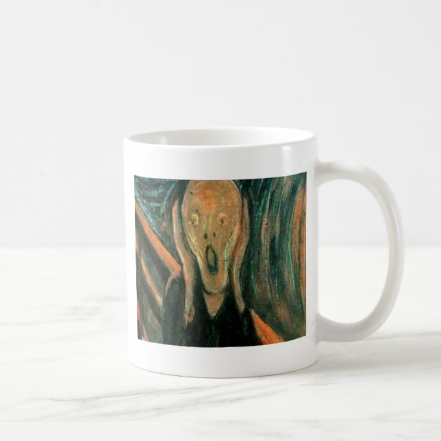 Der Schrei durch Edvard Munch Kaffeetasse (Rechts)