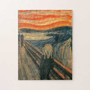 Der Schrei durch Edvard Munch Puzzle