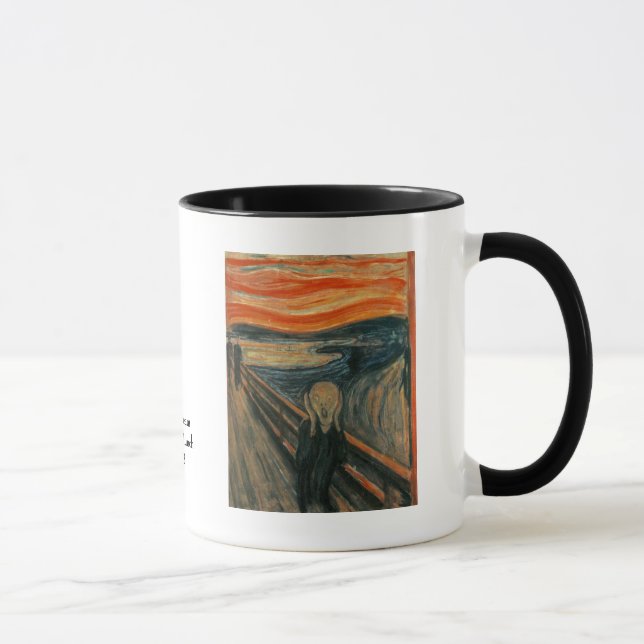 Der Schrei durch Edvard Munch Tasse (Rechts)