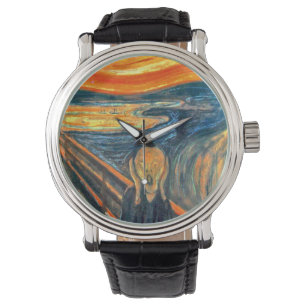 Der Schrei - Edvard Munch Armbanduhr