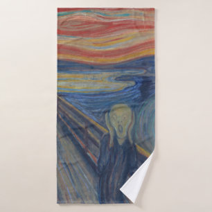 Der Schrei, Edvard Munch Badehandtuch