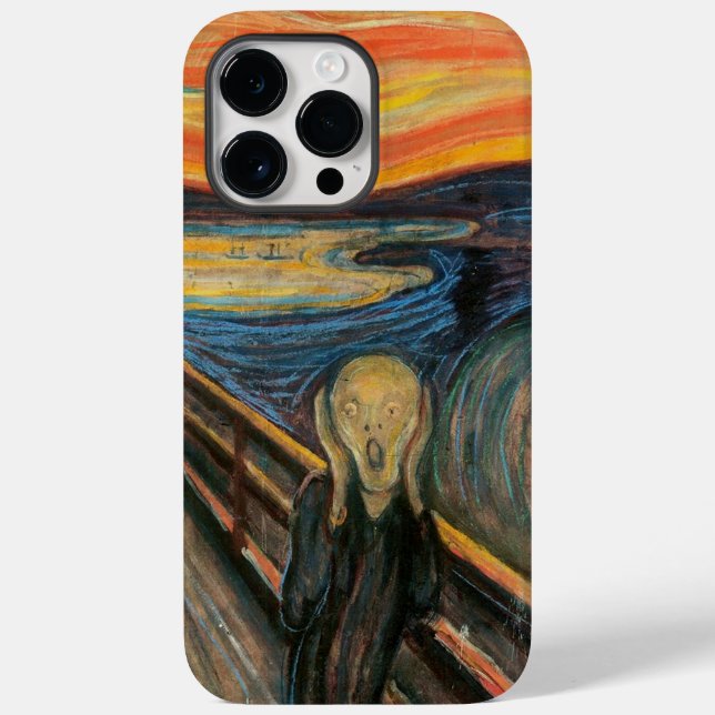 Der Schrei - Edvard Munch Case-Mate iPhone Hülle (Rückseite)