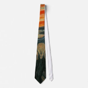Der Schrei - Edvard Munch Krawatte