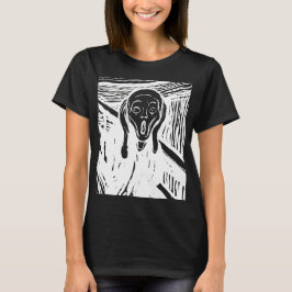 Der Schrei – Edvard Munch Kunst (Invertiert) T-Shi T-Shirt