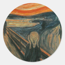 Der Schrei - Edvard Munch. Malerarbeiten.
