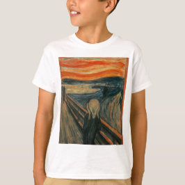 Der Schrei - Edvard Munch. Malerei-Grafik T-Shirt