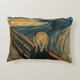 Der Schrei Edvard Munch Moderne expressionistische Dekokissen