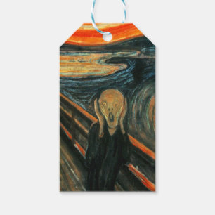 Der Schrei Edvard Munch Moderne expressionistische Geschenkanhänger