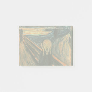 Der Schrei Edvard Munch Moderne expressionistische Post-it Klebezettel