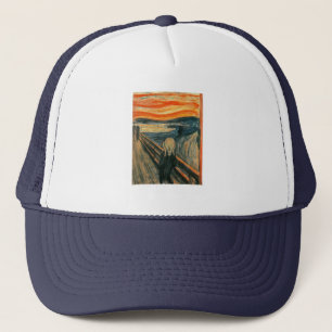 Der Schrei Edvard Munch Moderne expressionistische Truckerkappe