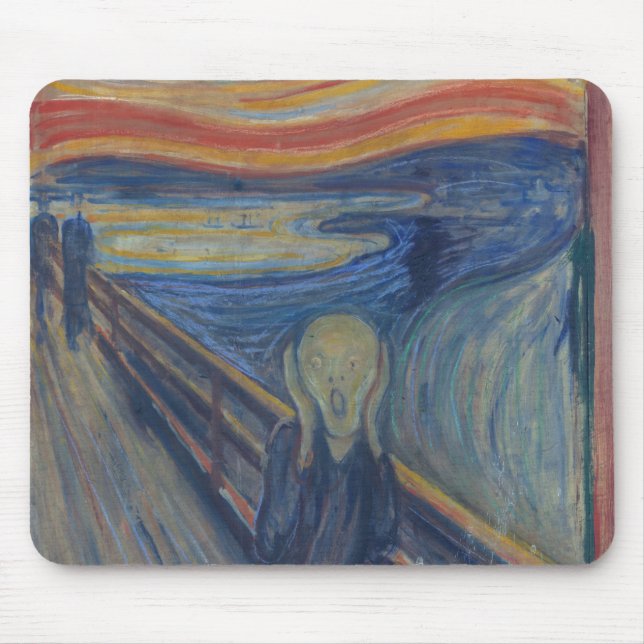 Der Schrei, Edvard Munch Mousepad (Vorne)
