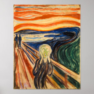 Der Schrei   Edvard Munch   Poster