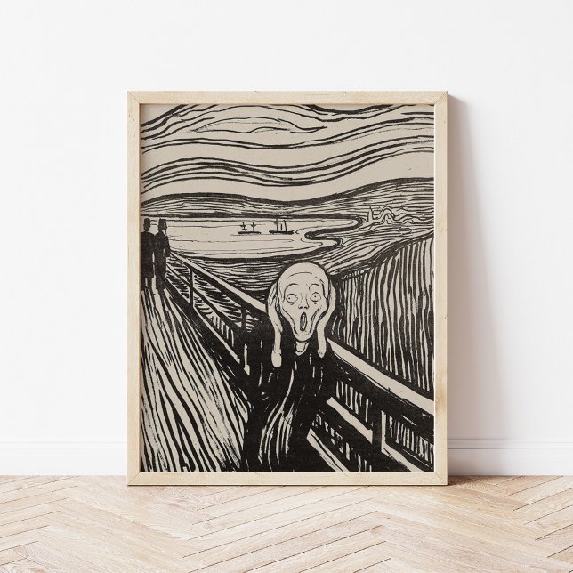 Der Schrei | Edvard Munch Poster (Von Creator hochgeladen)
