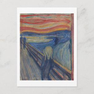 Der Schrei, Edvard Munch Postkarte