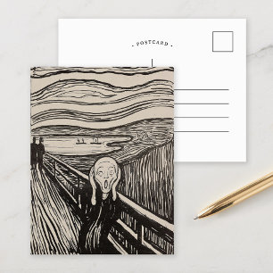 Der Schrei   Edvard Munch Postkarte