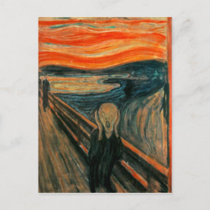 Der Schrei (Edvard Munch) Postkarte