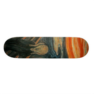 Der Schrei - Edvard Munch Skateboard
