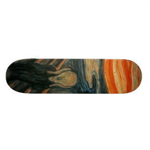 Der Schrei - Edvard Munch Skateboard