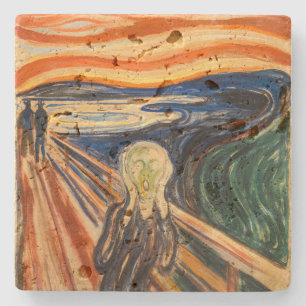 Der Schrei Edvard Munch Steinuntersetzer